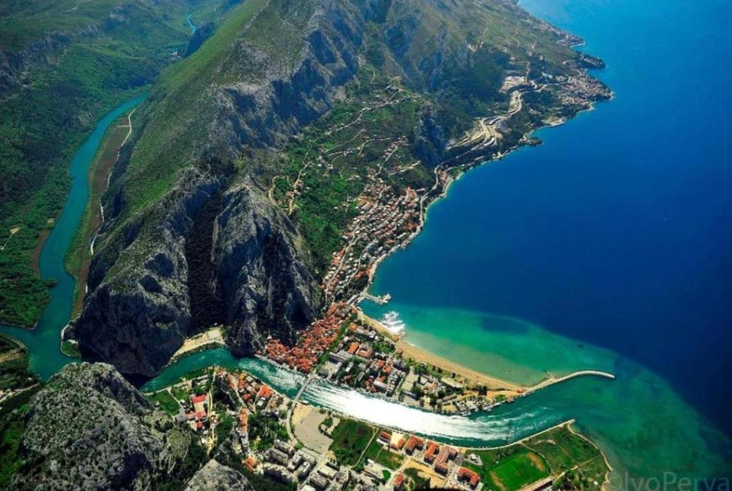 Villa Del Mar Omis Omiš Exterior foto